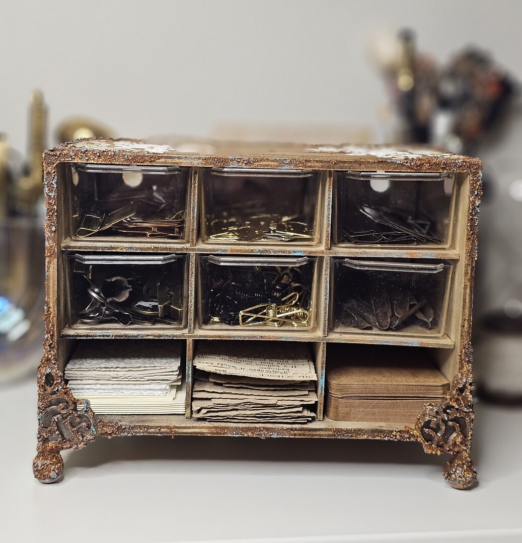 Organizador de madera alterado