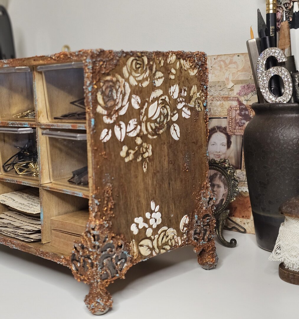 Organizador de madera alterado