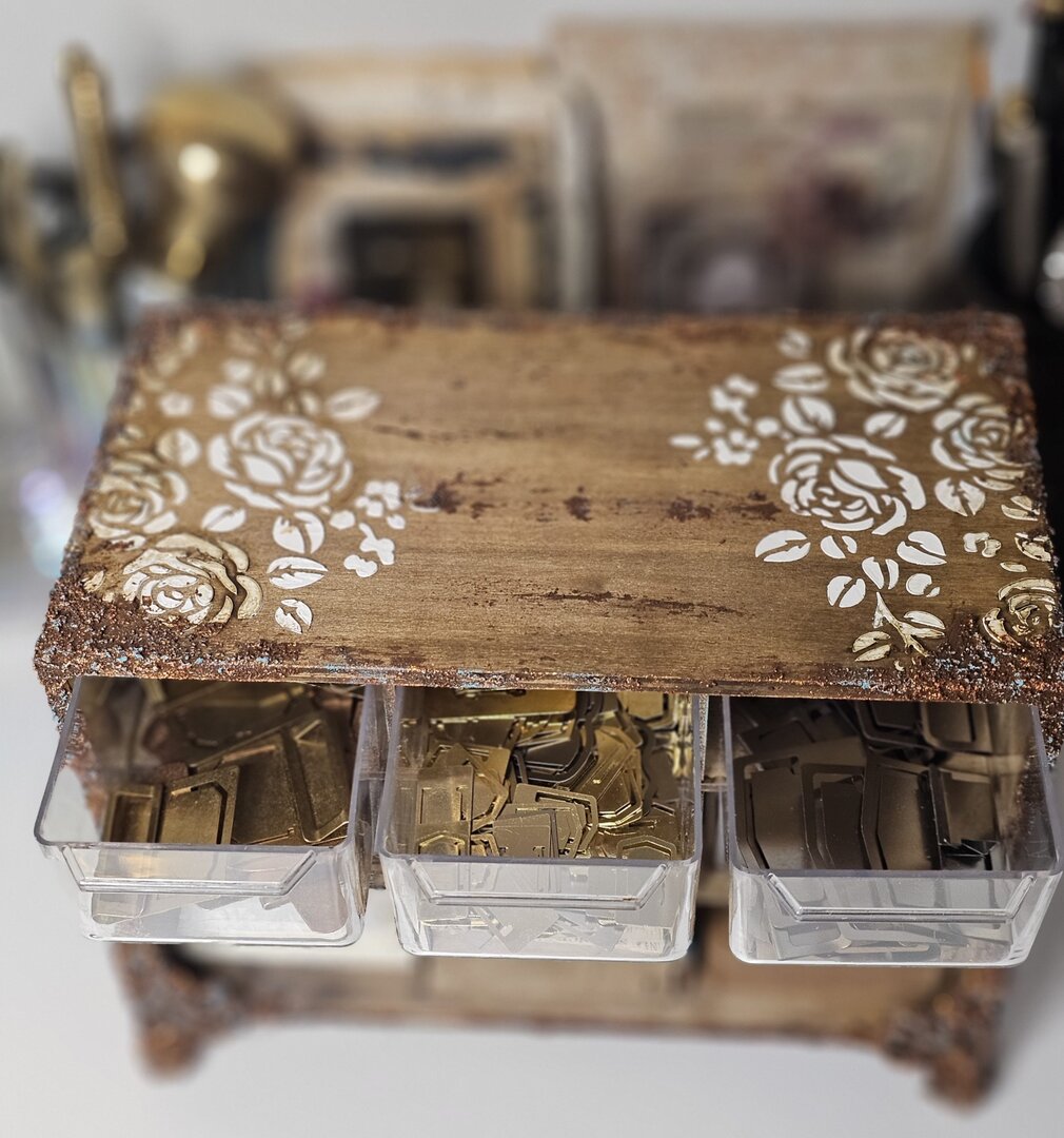 Organizador de madera alterado