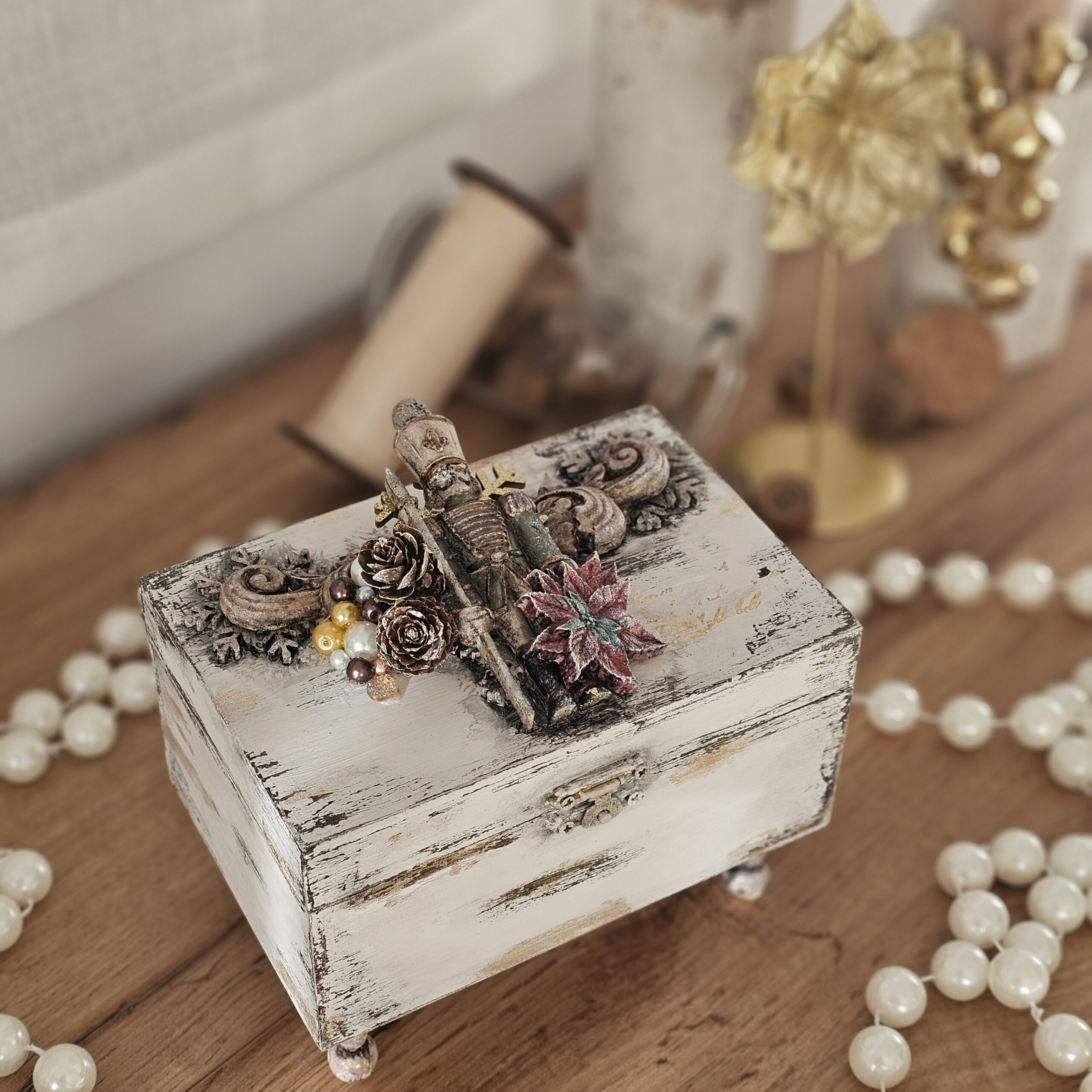 Taller Navidad 2025 Cajita alterada