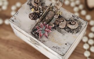 Taller Navidad 2025 Cajita alterada