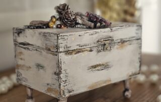 Taller Navidad 2025 Cajita alterada