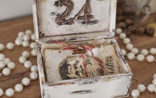 Taller Navidad 2025 Cajita alterada