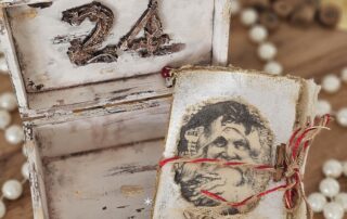 Taller Navidad 2025 Cajita alterada