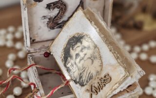 Taller Navidad 2025 Cajita alterada