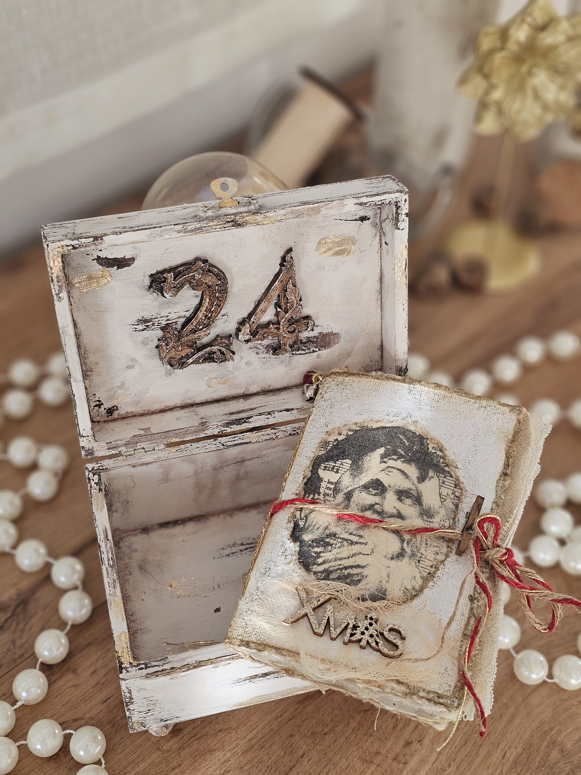Taller Navidad 2025 Cajita alterada